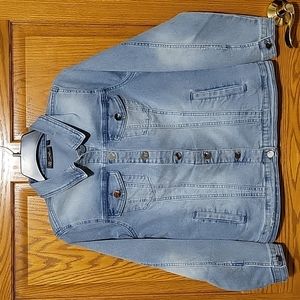 DG2 Diane Gilman Denim Jacket